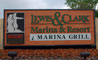Lewis and Clark RA SD Marina and Resort Sign