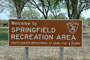 Springfield Recreation Area Sign