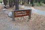 Lower Pines Sign