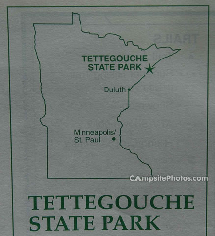 Tettegouche State Park Sign