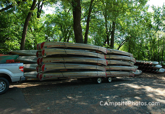 MN Interstate State Park Canoes