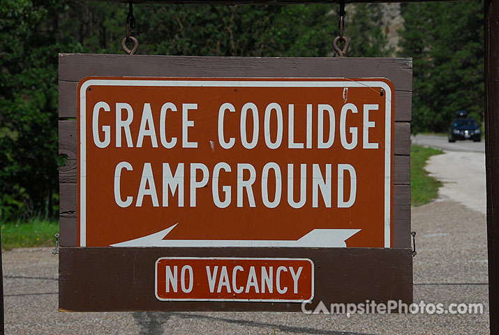 Custer State Park Grace Coolidge Sign