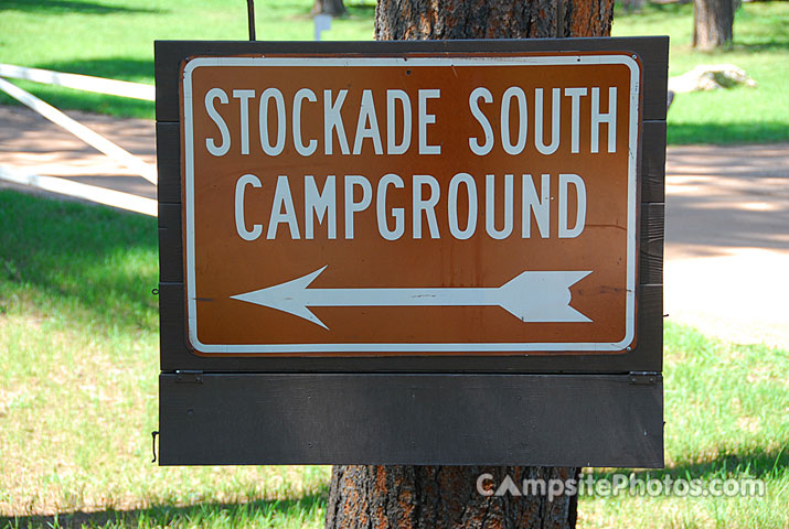 Custer State Park Stockade South Sign