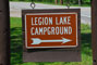 Legion Lake Sign