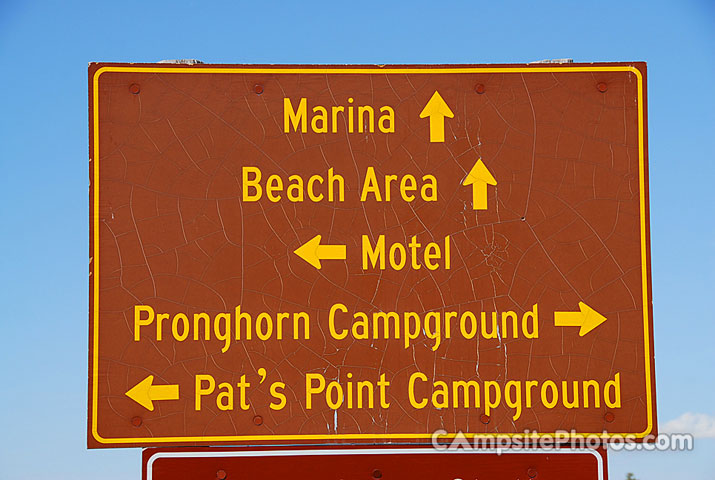 Keyhole State Park Pronghorn Sign