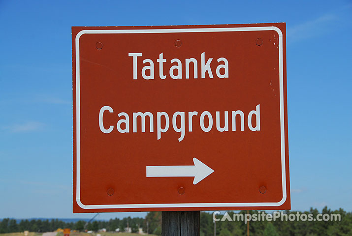 Keyhole State Park Tatanka Sign