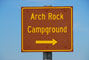 Arch Rock Sign