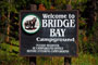 Bridge Bay Sign