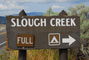 Slough Creek Sign