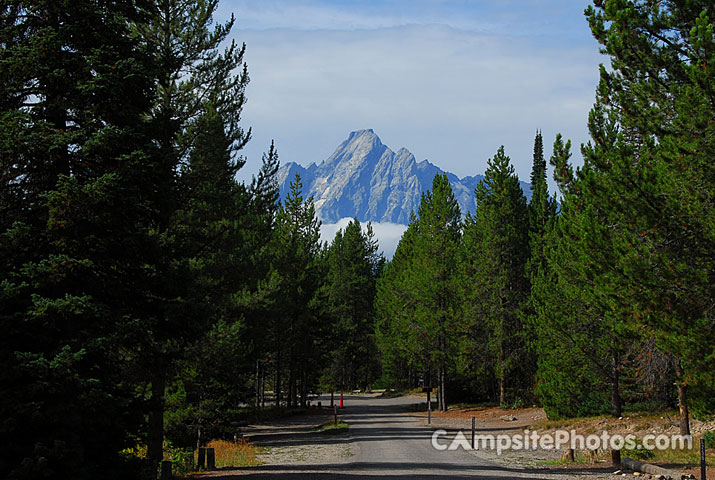 Colter Bay Campground View
