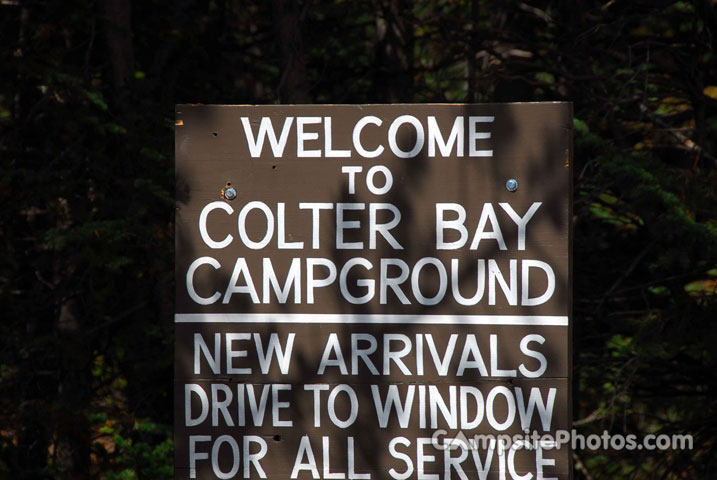 Colter Bay Sign