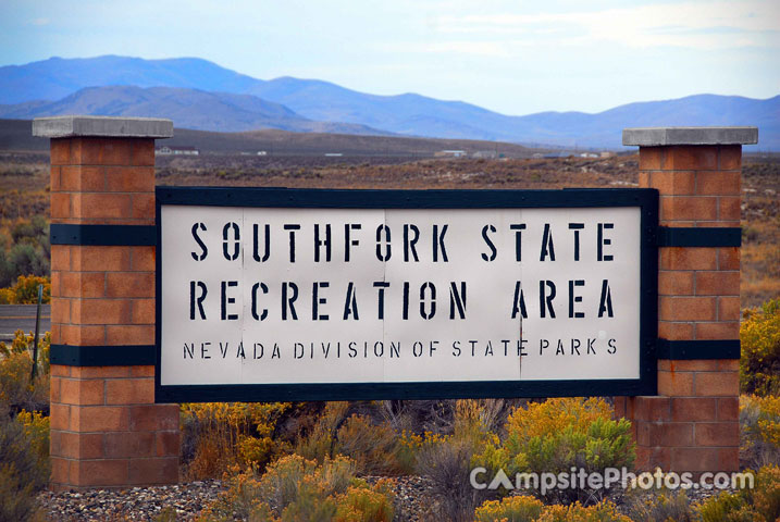 Southfork State Recreation Area Sign