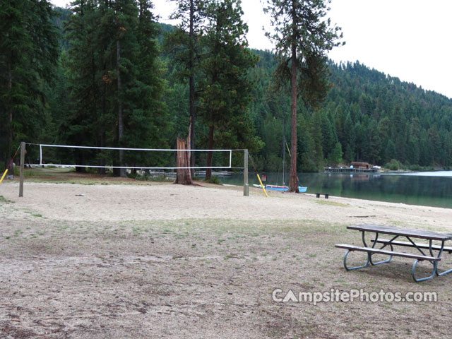 Priest Lake State Park Indian Creek Recreation Beach Volleyball