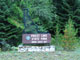 Priest Lake State Park Indian Creek Sign