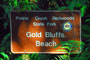 Gold Bluffs Beach Sign