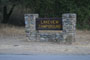 Coyote Lake Park Lakeview Campground Sign