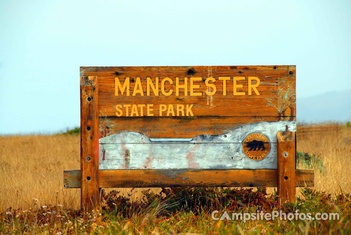 Manchester State Park Sign