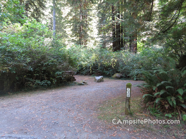 Del Norte Coast Redwoods State Park Mill Creek Campground 130