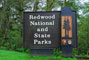 Redwood National and State Parks Sign