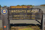 Wrights Beach Sign