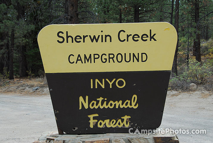 Sherwin Creek Sign