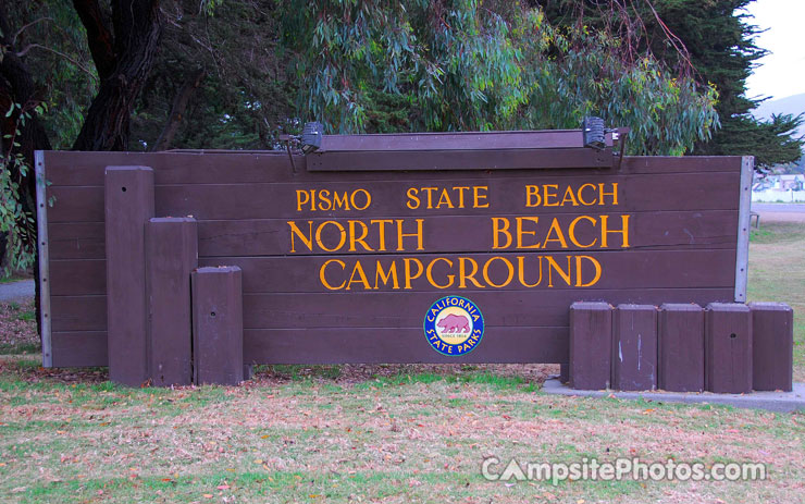 Pismo State Beach North Beach Sign