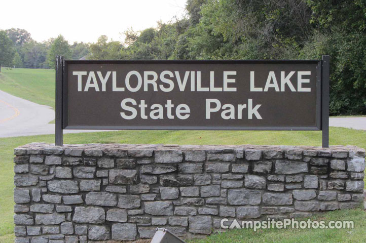Taylorsville Lake State Park Sign