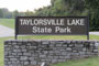 Taylorsville Lake State Park Sign