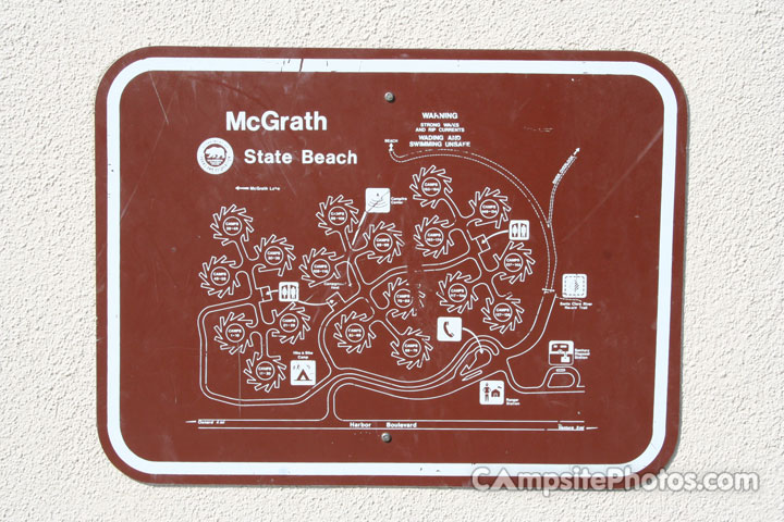 McGrath Campground Map
