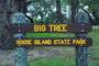 Goose Island State Park Big Tree Sign