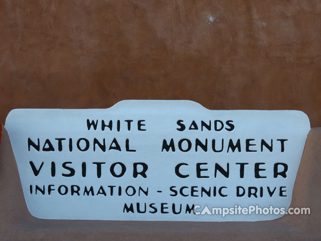 White Sands National Monument Sign 1