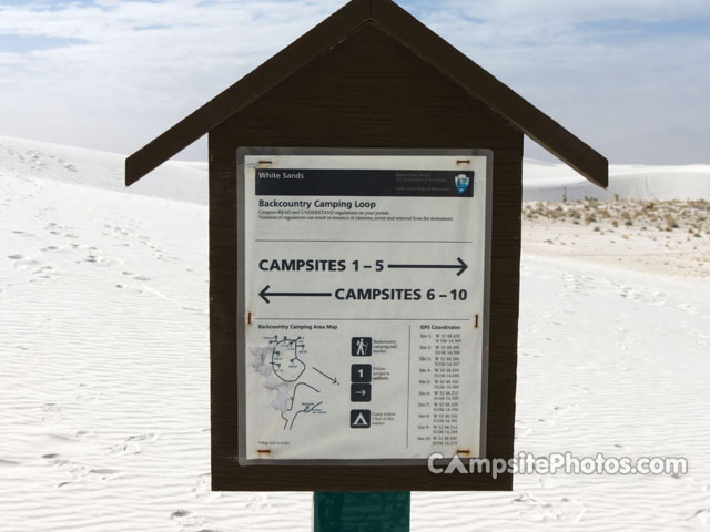 White Sands National Monument Sign 2