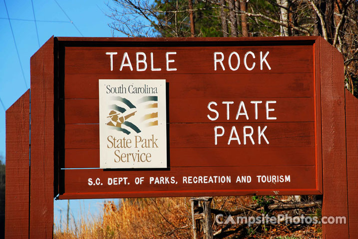 Table Rock State Park Sign