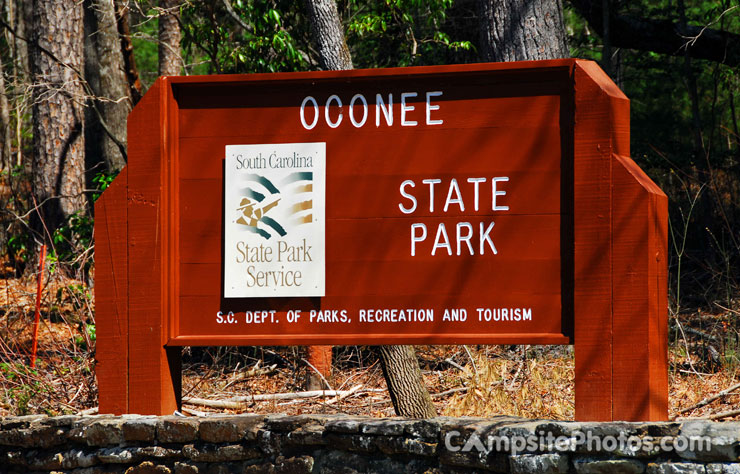 Oconee State Park Sign