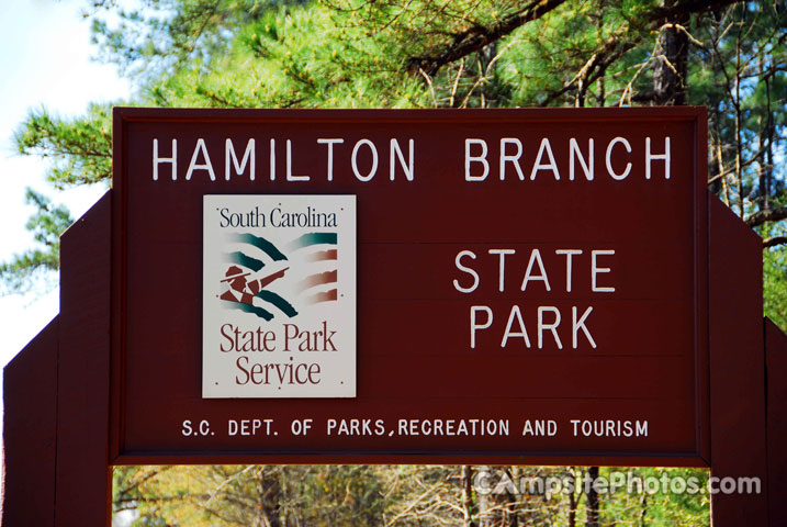 Hamilton Branch State Park Sign