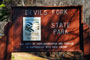 Devils Fork State Park Sign