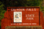Calhoun Falls State Park Sign
