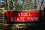 Vogel State Park Sign