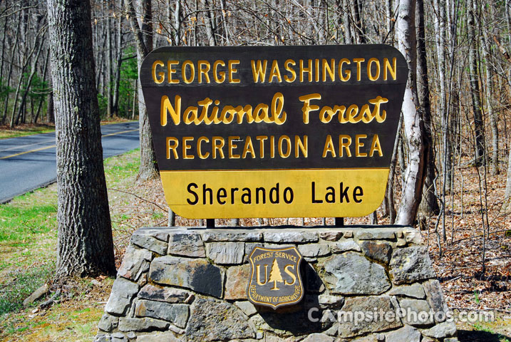 Sherando Lake Sign