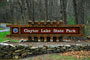 Claytor Lake State Park Sign