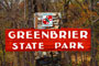 Greenbrier State Park Sign