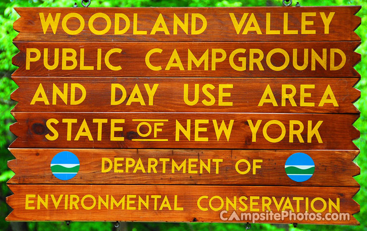 Woodland Valley Sign