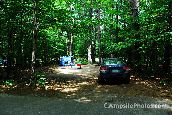 White Lake State Park Campground 2 010