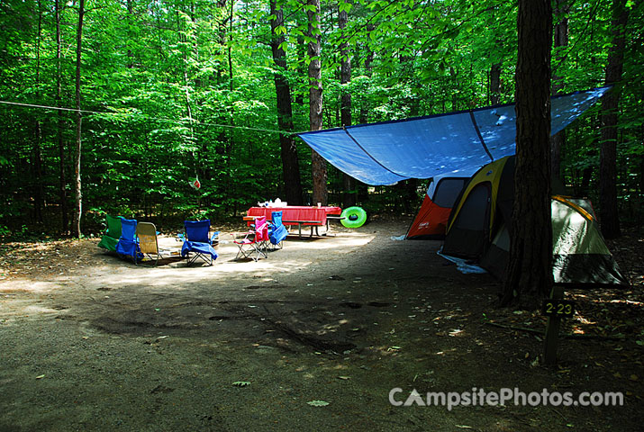 White Lake State Park Campground 2 023