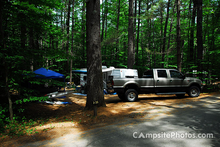 White Lake State Park Campground 2 035