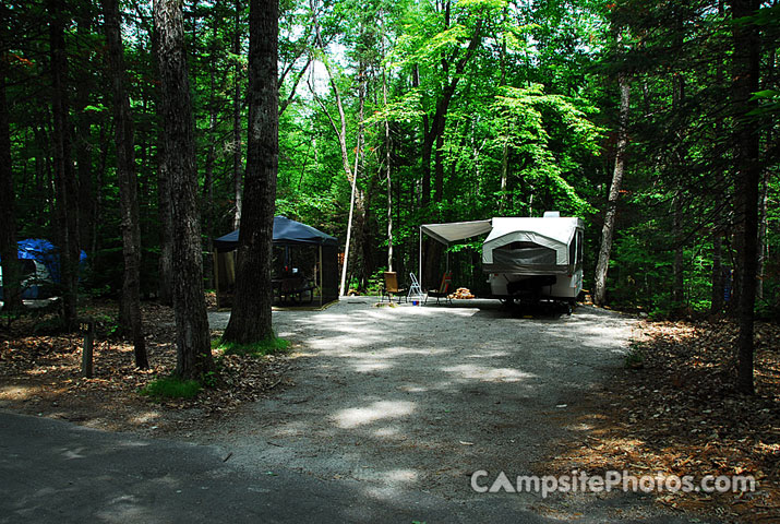 White Lake State Park Campground 3 018