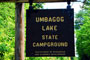 Umbagog Lake Sign