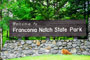 Franconia Notch State Park Sign