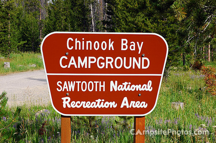 Chinook Bay Sign