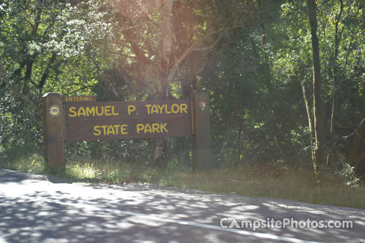 Samuel P Taylor State Park Sign